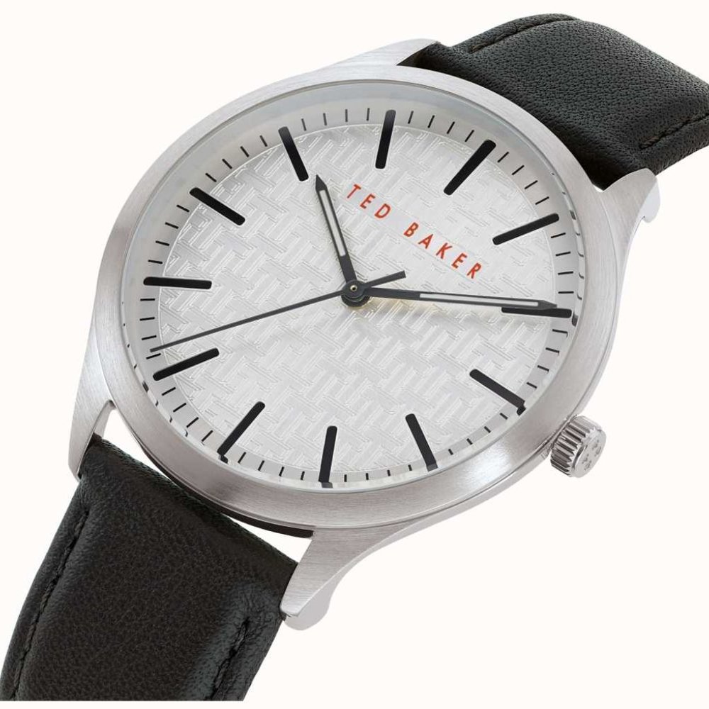 Ted Baker Manhatt Silver Men's Wrist Watch NWT - Picture 6 of 7